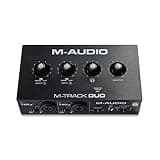 M-AUDIO M-Track Duo USB Audio Interface for Recording