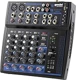 Gemini 8-Channel Bluetooth Audio Mixer with USB & FX (GEM-08USB)