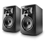 JBL (2) JBL 305P MkII 5" 2-Way Active Powered Studio Reference Monitors Speakers
