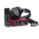Focusrite Scarlett Solo Studio 4th Gen USB Audio Interface Bundle for the Son...